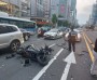 불법 좌회전화다 “쾅”...부산 사하구서 SUV 대 오토바이 교통사고